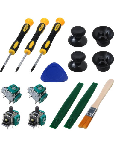 Kit de Reparación Joysticks Xbox One S/X Misimain 4 Piezas