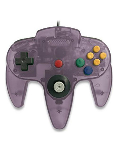 Controlador con cable Old Skool para Nintendo 64 Púrpura