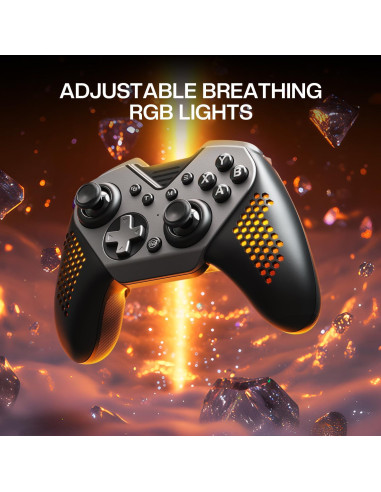 Controlador Inalámbrico NYXI Flexi, 1000Hz, RGB, 4 Botones