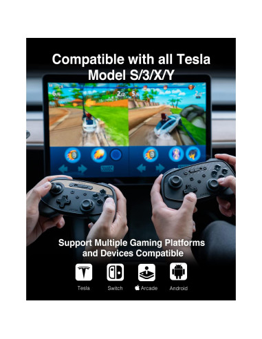 Controlador Inalámbrico Jowua para Tesla Modelo 3/Y/S/X
