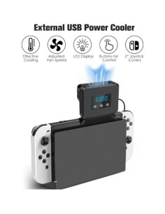 Ventilador de Enfriamiento para Nintendo Switch Xishwon-X2, Ajustable 2