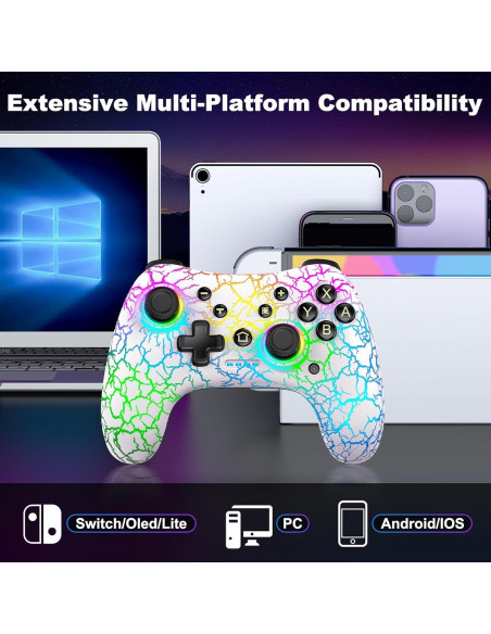 Controlador Pro Inalámbrico NealGamefy para Switch/Lite/OLED Controlador Pro Inalámbrico NealGamefy para Switch/Lite/OLED