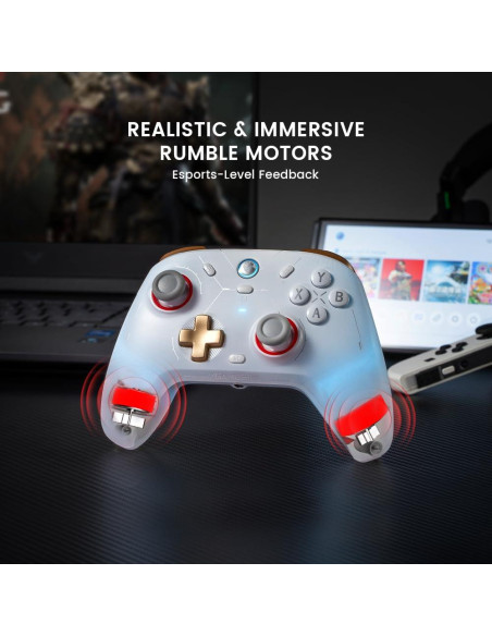 Controlador Inalámbrico GameSir Cyclone 2 para Switch y PC Controlador Inalámbrico GameSir Cyclone 2 para Switch y PC