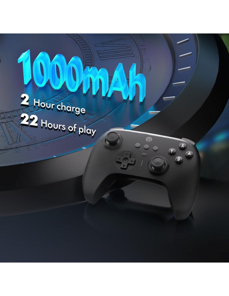 Controlador Bluetooth 8BitDo Ultimate Negro con Dock Carga Controlador Bluetooth 8BitDo Ultimate Negro con Dock Carga