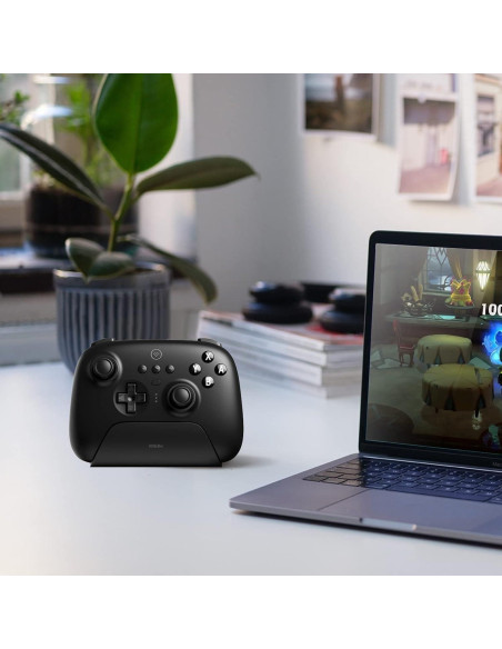 Controlador Bluetooth 8BitDo Ultimate Negro con Dock Carga Controlador Bluetooth 8BitDo Ultimate Negro con Dock Carga