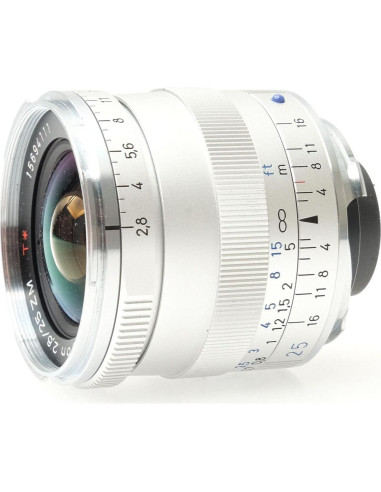 Lente Gran Angular ZEISS Biogon T* 2.8/25 ZM Plata para Leica
