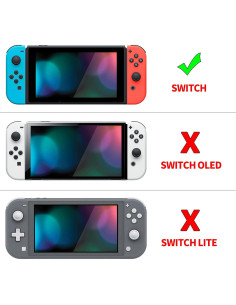 Funda Protectora PlayVital para Nintendo Switch Rosa 2