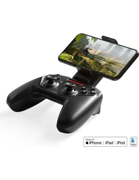 Controlador de Juegos Móvil SteelSeries Nimbus+ Bluetooth iOS Controlador de Juegos Móvil SteelSeries Nimbus+ Bluetooth iOS