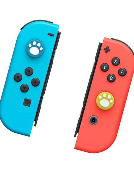 Tapa de Pulgar Silicona 4 Colores para Joy-Con Nintendo Switch Tapa de Pulgar Silicona 4 Colores para Joy-Con Nintendo Switch