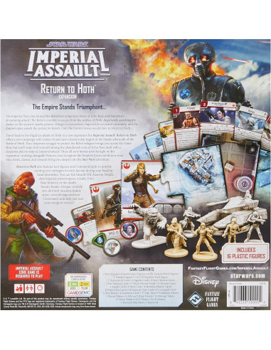 Star Wars Imperial Assault Regreso a Hoth - Expansión de Juego de Mesa
