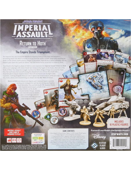Star Wars Imperial Assault Regreso a Hoth - Expansión de Juego de Mesa Star Wars Imperial Assault Regreso a Hoth - Expansión de Juego de Mesa