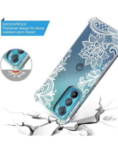 Funda protectora TPU Mandala para Moto Edge 2022 5G