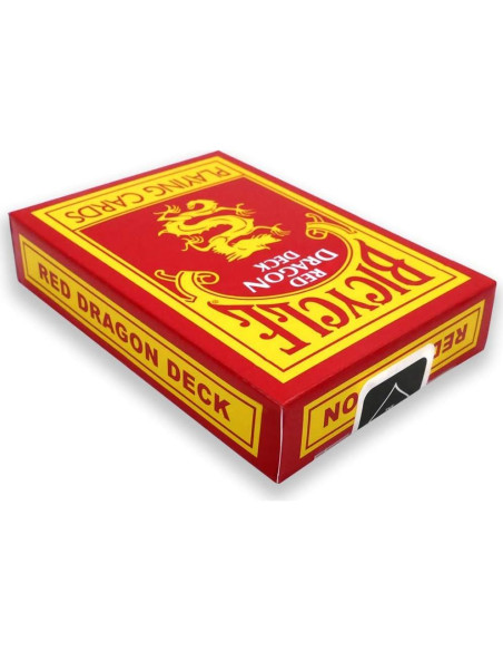 Baraja de Póker Dragón Roja Bicicleta - Edición Limitada Baraja de Póker Dragón Roja Bicicleta - Edición Limitada