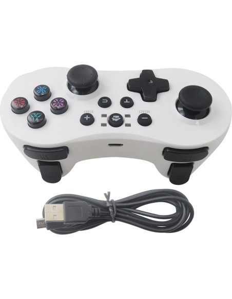 Controlador Pro Inalámbrico WELURE para Nintendo Switch - Blanco Controlador Pro Inalámbrico WELURE para Nintendo Switch - Blanco