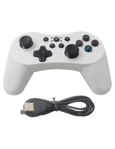 Controlador Inalámbrico Pro YYU para Nintendo Switch Blanco