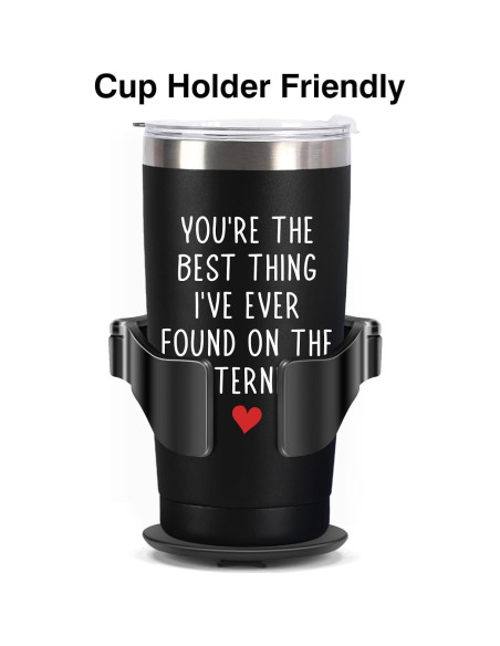 Taza Aislada 20oz WOELIVE Negra - Eres la Mejor Cosa Taza Aislada 20oz WOELIVE Negra - Eres la Mejor Cosa