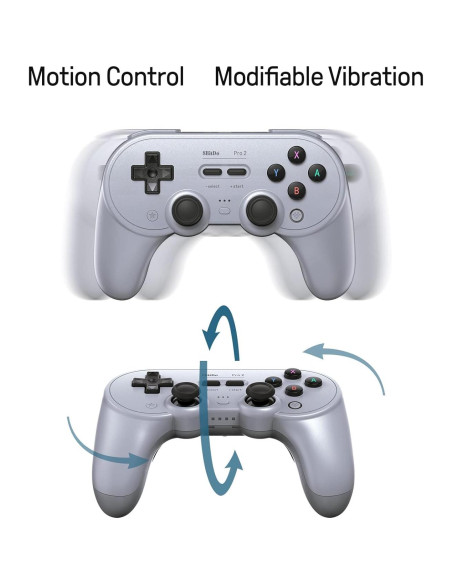 Controlador Inalámbrico 8Bitdo Pro 2 Joystick Efecto Hall Controlador Inalámbrico 8Bitdo Pro 2 Joystick Efecto Hall