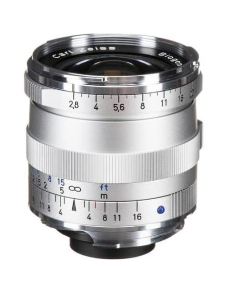 Lente Gran Angular ZEISS Biogon T* 2.8/25 ZM Plata para Leica Lente Gran Angular ZEISS Biogon T* 2.8/25 ZM Plata para Leica