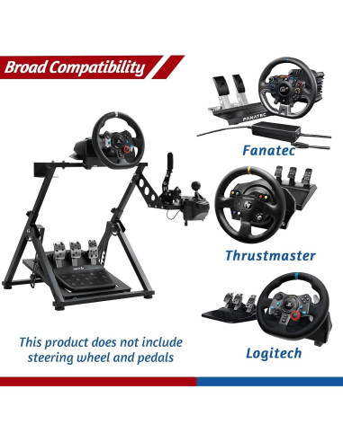 Soporte Plegable para Simulador de Carreras Minneer RACING WHEEL STAND 26H