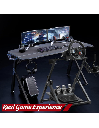 Soporte Plegable para Simulador de Carreras Minneer RACING WHEEL STAND 26H