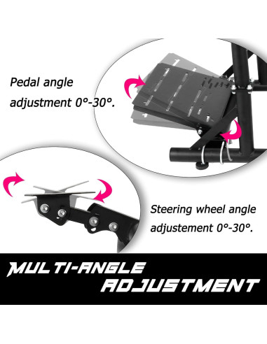 Soporte de Volante Anman G29 Plegable para Simulador de Carreras