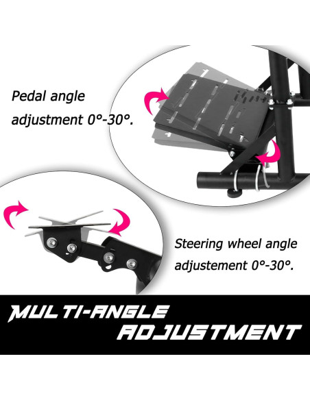Soporte de Volante Anman G29 Plegable para Simulador de Carreras Soporte de Volante Anman G29 Plegable para Simulador de Carreras