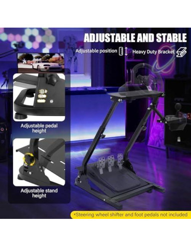 Soporte Ajustable para Volante de Carreras Likeem G920