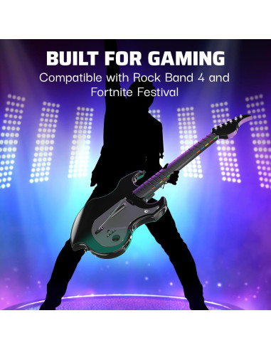 Controlador de guitarra inalámbrico PDP RIFFMASTER Xbox PC