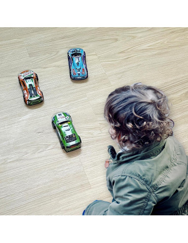 Juego de Coches de Carreras Bokoeiei 3 Piezas 12,7 cm