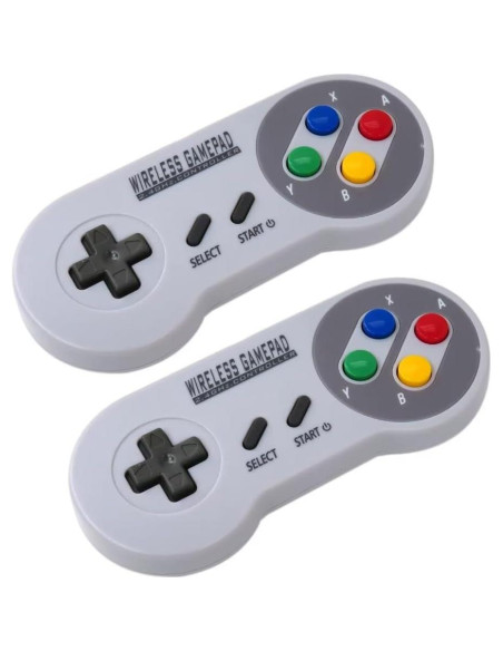 Controlador Inalámbrico YYU 2.4G para SNES Mini y PC Controlador Inalámbrico YYU 2.4G para SNES Mini y PC