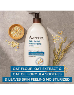 Loción Hidratante Aveeno Skin Relief 532 ml Sin Fragancia 2