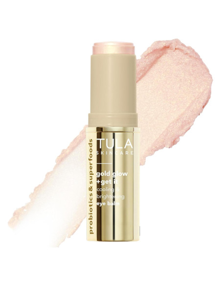 Bálsamo para Ojos TULA Skin Care Gold Glow 9.86g - Hidrata y Ilumina Bálsamo para Ojos TULA Skin Care Gold Glow 9.86g - Hidrata y Ilumina