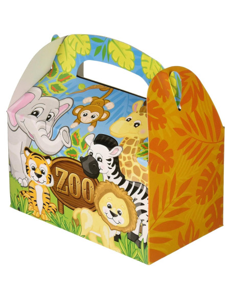 Cajas de Golosinas Animales del Zoológico Rhode Island - Paquete de 12 Cajas de Golosinas Animales del Zoológico Rhode Island - Paquete de 12