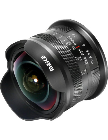 Lente Ojo de Pez Meike 7.5mm f2.8 para Cámaras Sony APS-C