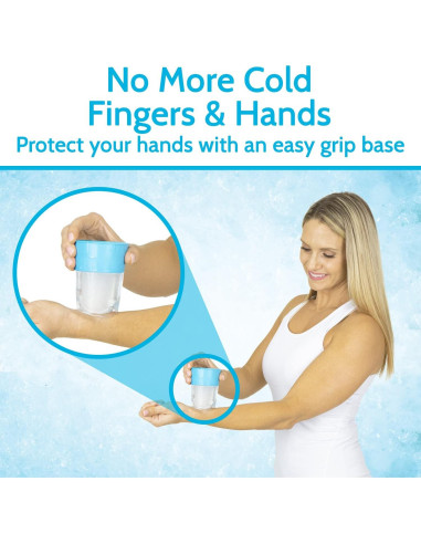 Copas de Hielo Arctic Flex - Masajeador Facial Reutilizable