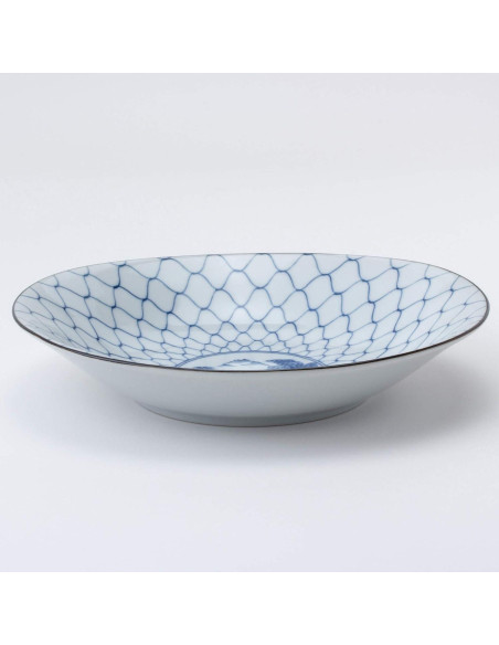 Plato Ovalado Saikai Pottery 31302 Japonés 22x20cm 5 Patrones Plato Ovalado Saikai Pottery 31302 Japonés 22x20cm 5 Patrones