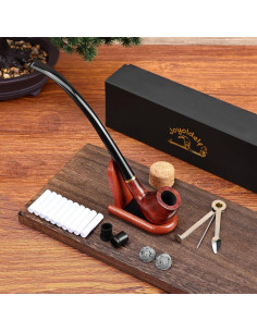 Pipa de Tabaco Joyoldelf Churchwarden Hecha a Mano 26cm 2