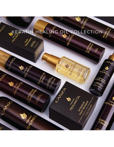 Aceite de Keratina L'ANZA 50ml Cuidado Capilar Nutritivo