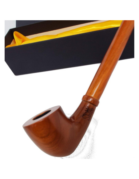 Pipa de Tabaco Tomahawk Churchwarden Shire 33 cm Cereza Pipa de Tabaco Tomahawk Churchwarden Shire 33 cm Cereza
