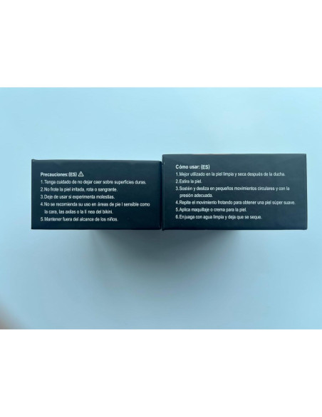 Borrador de Vello Germantique Negro Nano Cristal Reutilizable Borrador de Vello Germantique Negro Nano Cristal Reutilizable
