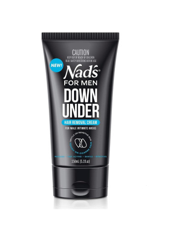 Crema Depilatoria Nad's Para Hombres - Vello Íntimo Sin Dolor