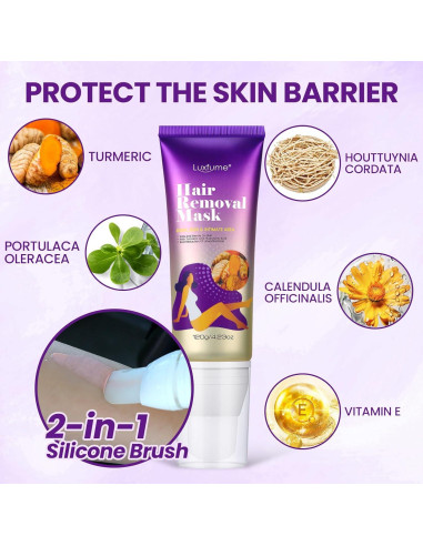 Crema Depilatoria Luxfume para Piel Sensible 200ml
