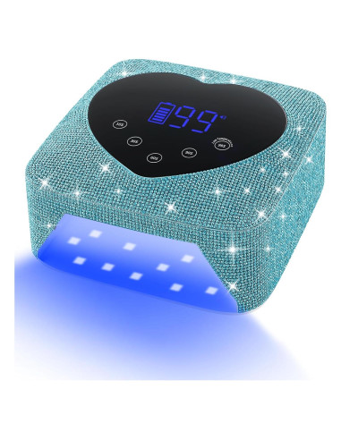 Lámpara UV para Uñas HUGMAPLE 72W Recargable Diamante