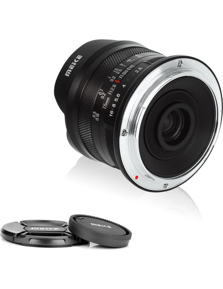 Lente Ojo de Pez Meike 7.5mm f2.8 para Cámaras Sony APS-C Lente Ojo de Pez Meike 7.5mm f2.8 para Cámaras Sony APS-C