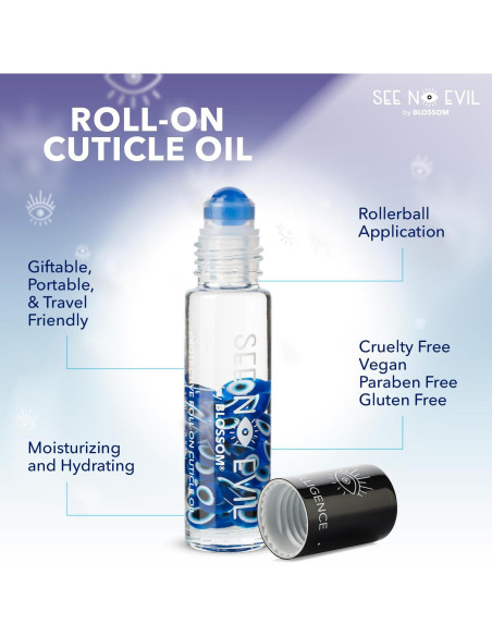 Aceite para Cutículas Blossom Roll-On Jazmín Inteligente 5.41g Aceite para Cutículas Blossom Roll-On Jazmín Inteligente 5.41g