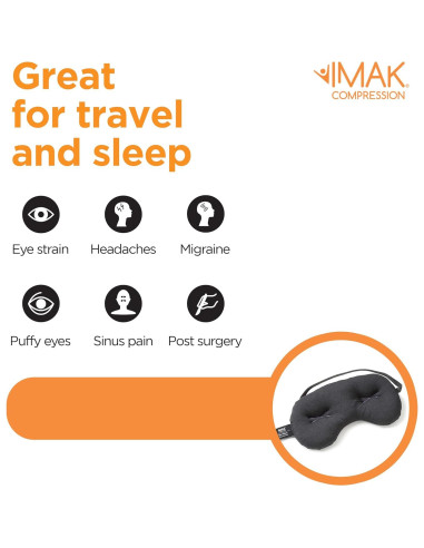 Almohadilla para Ojos Brownmed IMAK con ErgoBeads