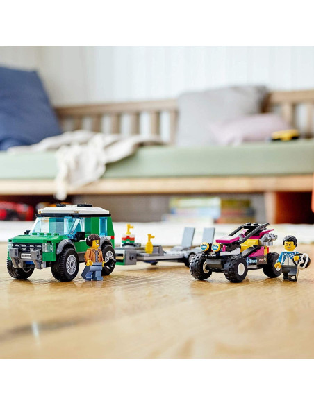LEGO City Transportador de Buggy 60288 SUV y Remolque LEGO City Transportador de Buggy 60288 SUV y Remolque