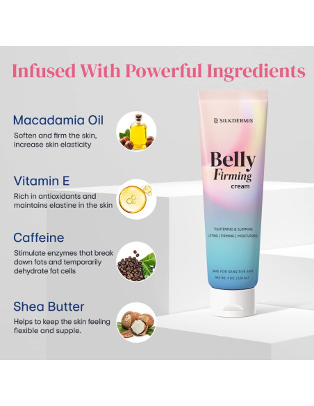 Crema Reafirmante SILKDERMIS B Flat Belly 120 ML Crema Reafirmante SILKDERMIS B Flat Belly 120 ML