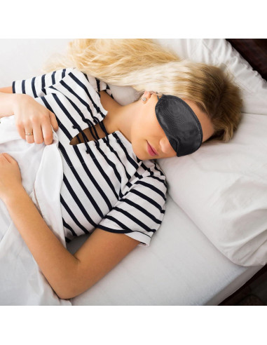 50 Piezas Antifaz para Dormir Hicarer con Almohadilla Nasal