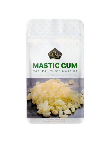 Goma Mastic Natural Cerez Pazari 25 g Vegana Sin Azúcar Goma Mastic Natural Cerez Pazari 25 g Vegana Sin Azúcar